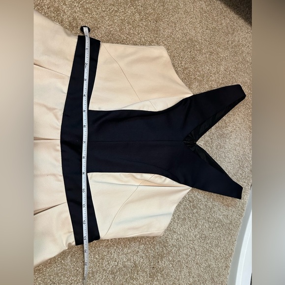 Robert Rodriguez Black and Cream Mini Dress Size 6 - Picture 9 of 13